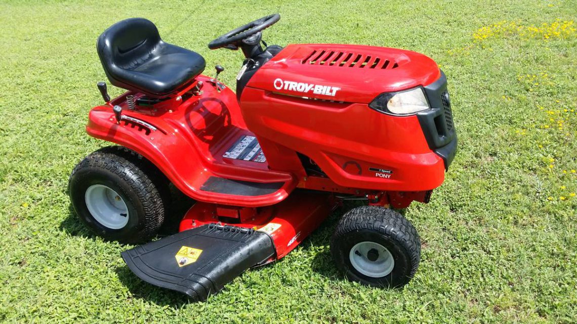 Troy Bilt Pony Riding Lawn Mower Manual