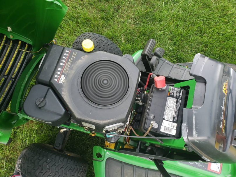 Used John Deere LT155 Riding Lawn Mower For Sale RonMowers