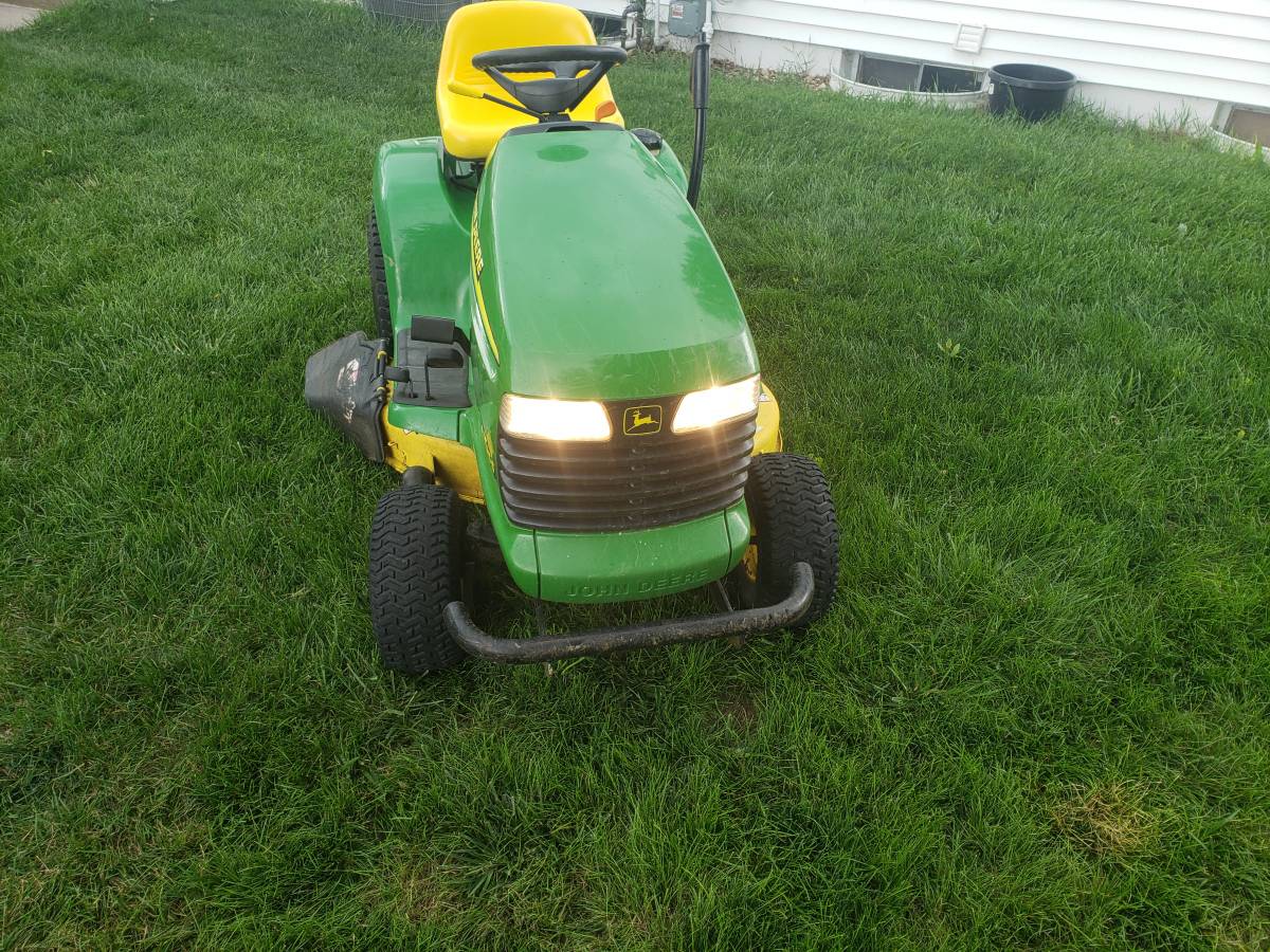 Used John Deere Lt Riding Lawn Mower For Sale Ronmowers