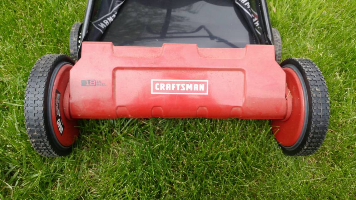 Craftsman HandPush Reel Mower A Truly "Green" Lawn Mower RonMowers