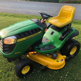 John Deere D140 Tractor 48in. Riding Mower - RonMowers