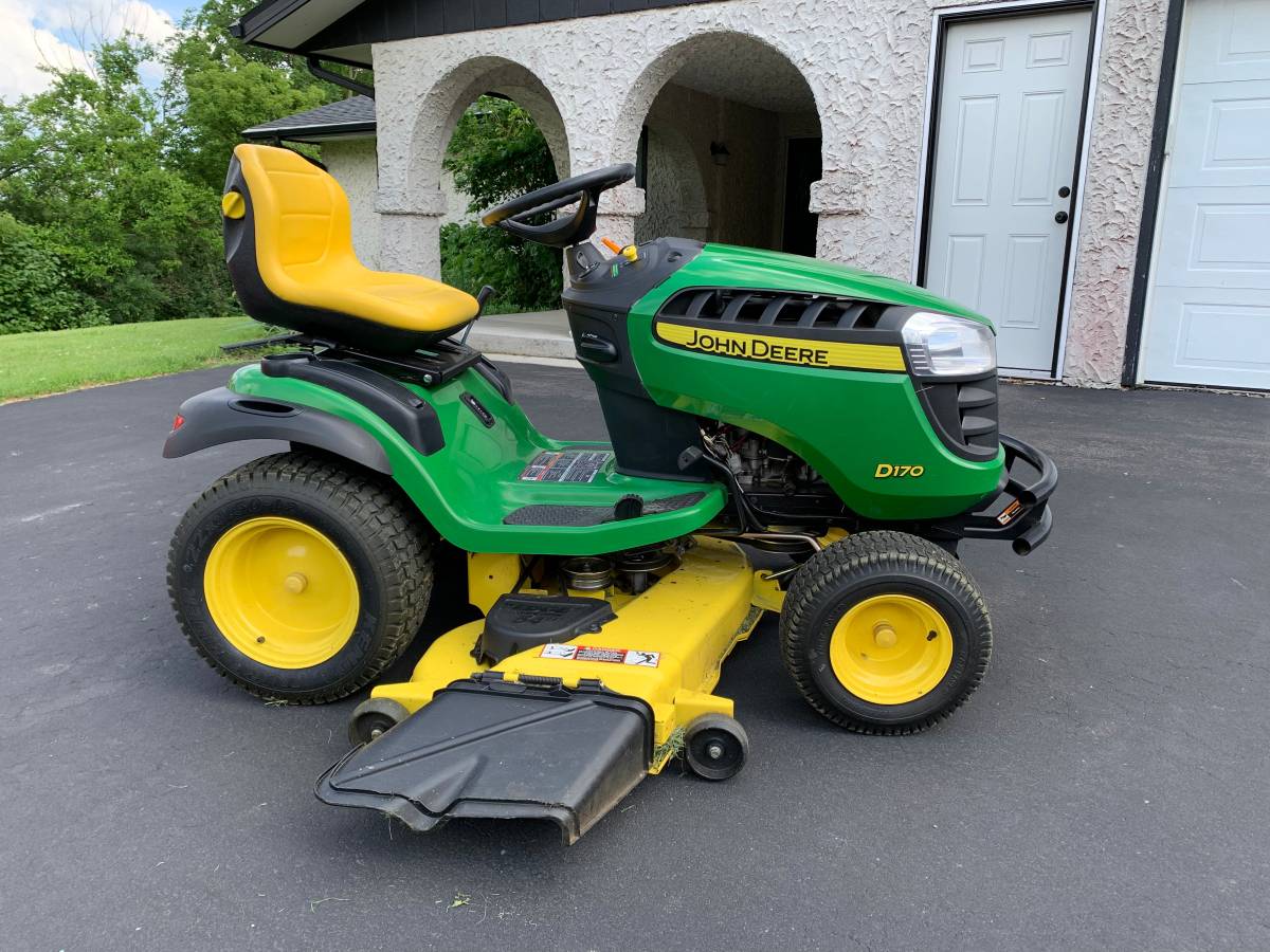 Used John Deere D170 54 Riding Lawn Mower RonMowers