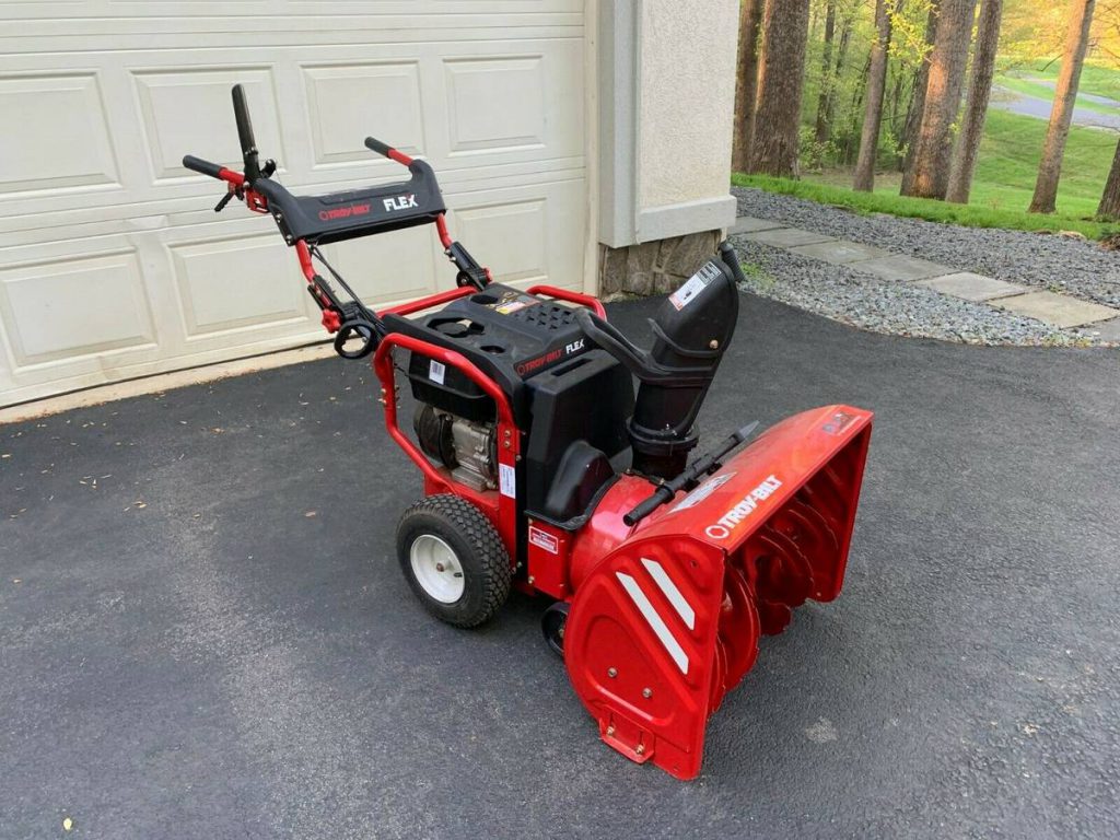 Troy-Bilt Flex Snow Blower Used 26