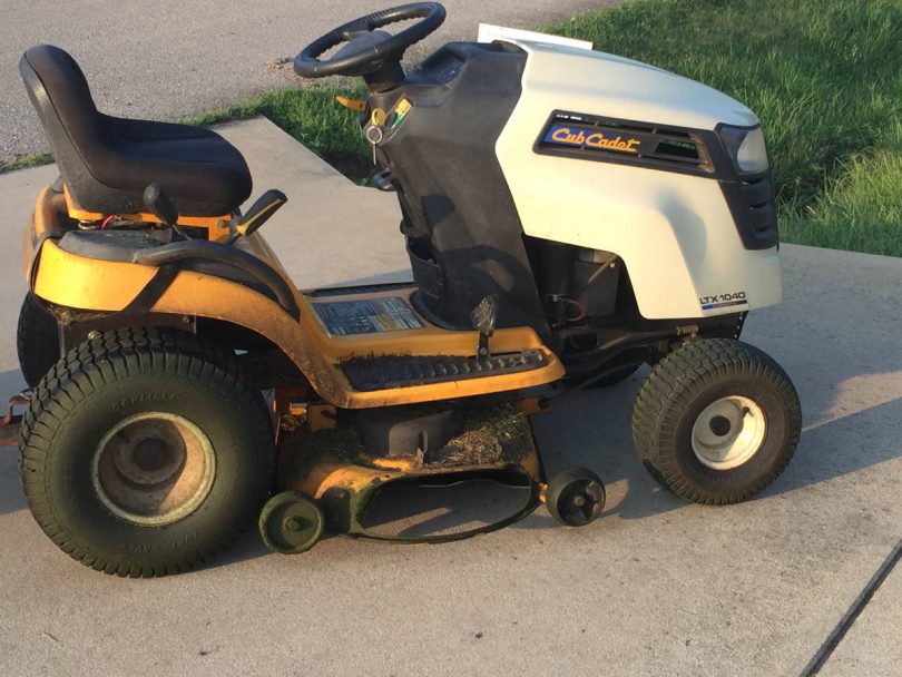 Cub Cadet LTX 1040 42 In. Riding Mower with Cart - RonMowers