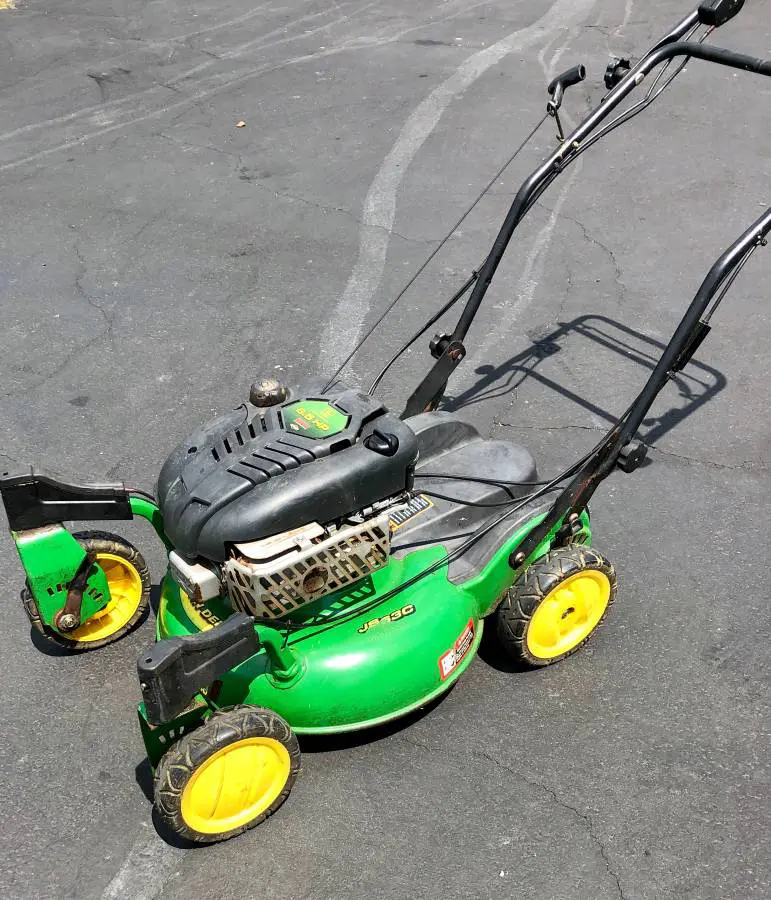 John deere js63c discount bagger