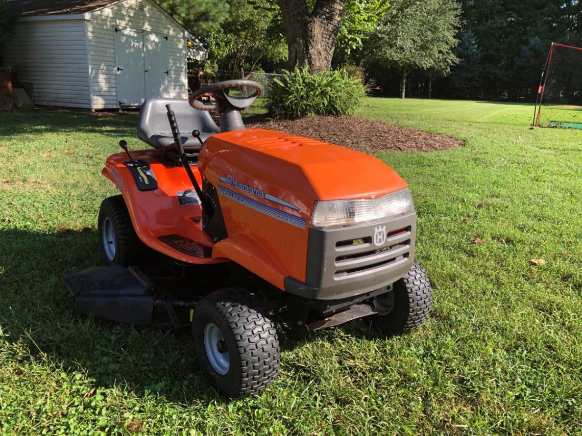 Husqvarna 38" Model LTH 120 Riding Lawn Mower RonMowers