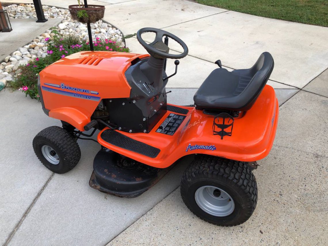 Husqvarna 38 Model Lth 120 Riding Lawn Mower Ronmowers