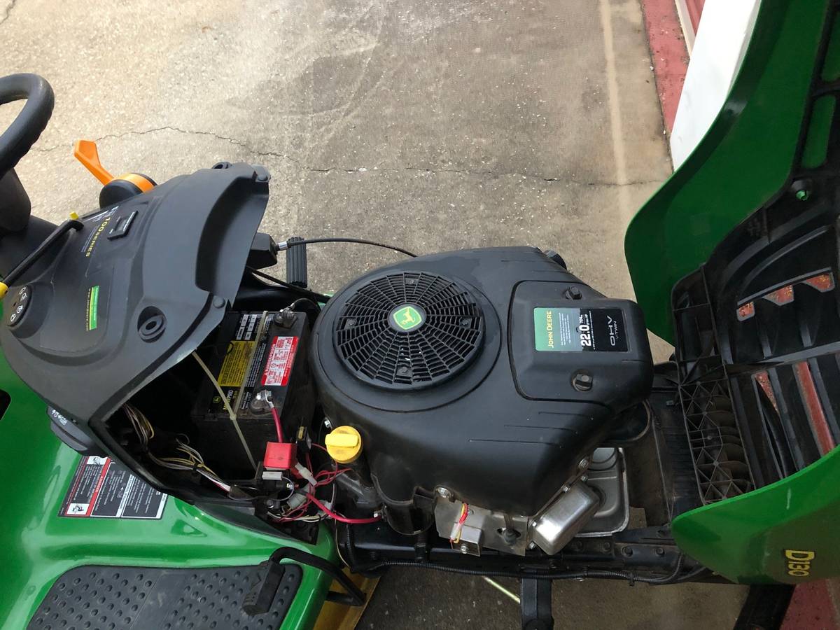 John Deere D130 Lawn Mower 42 In Deck Ronmowers 3808