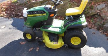 john deere e150 riding mower