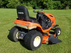 Kubota T2380 riding lawn mower 48 inch mower deck - RonMowers