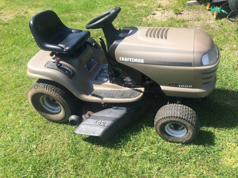 Craftsman Ltx Riding Lawn Mower For Sale Ronmowers