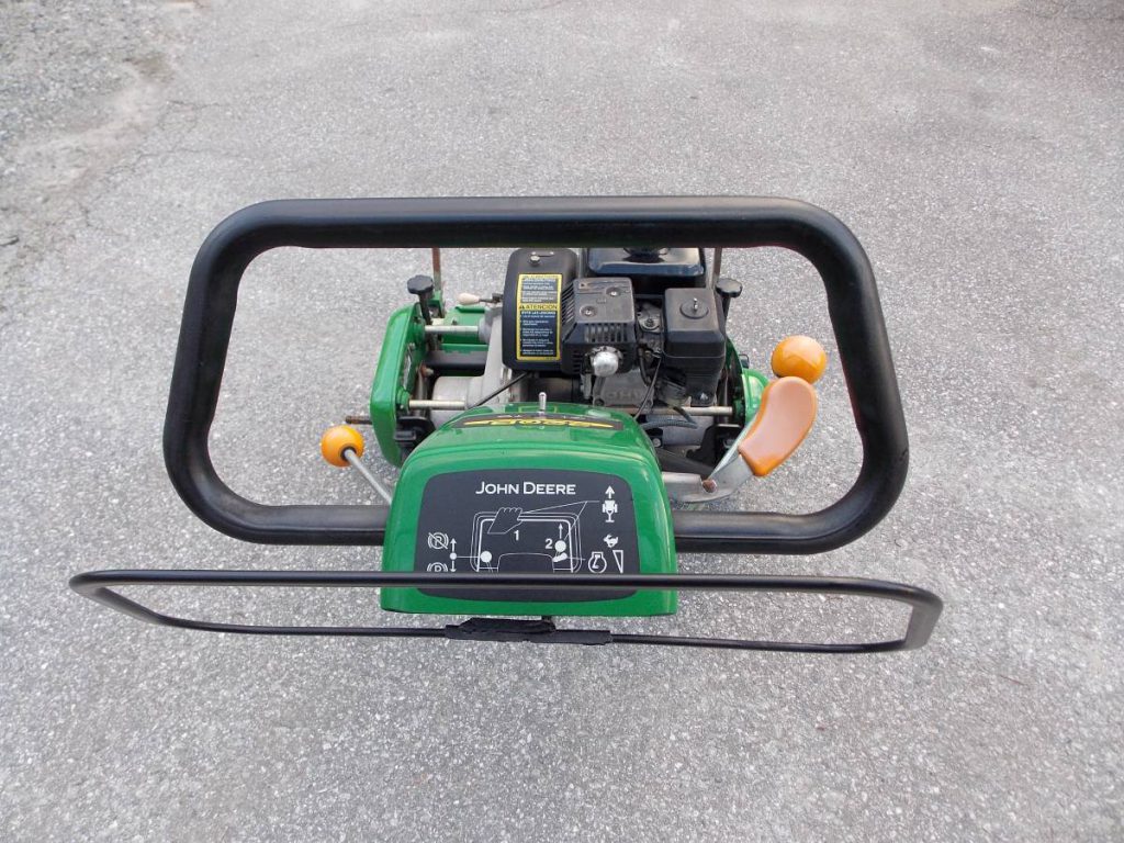 Used John Deere 220B Walk greens reel lawn mower - RonMowers