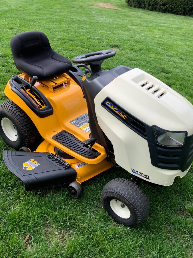2010 Cub Cadet LTX1040 42" Riding Mower with Bagger RonMowers