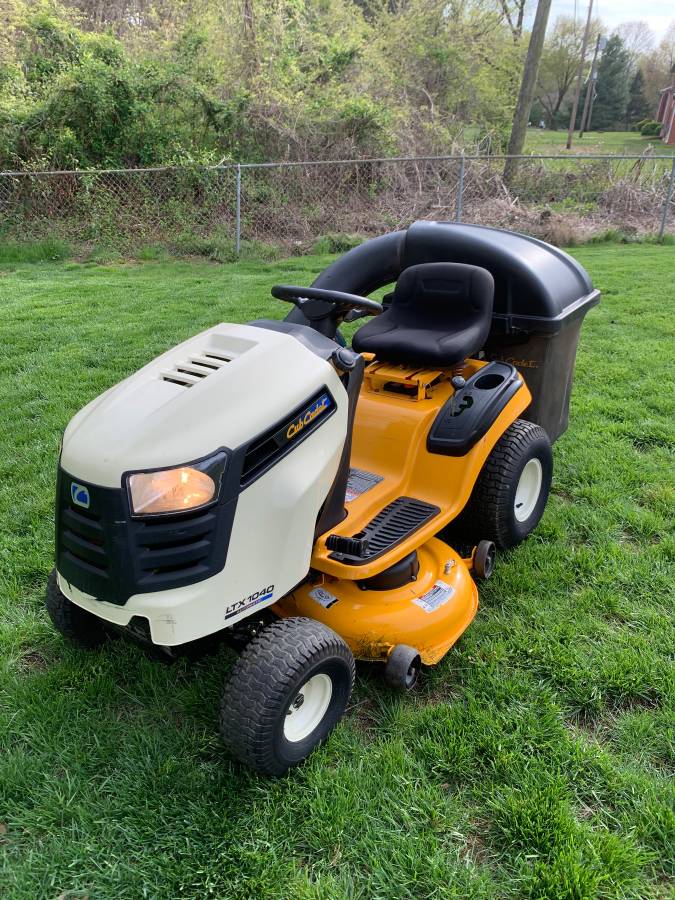 2010 Cub Cadet Ltx1040 42 Riding Mower With Bagger Ronmowers