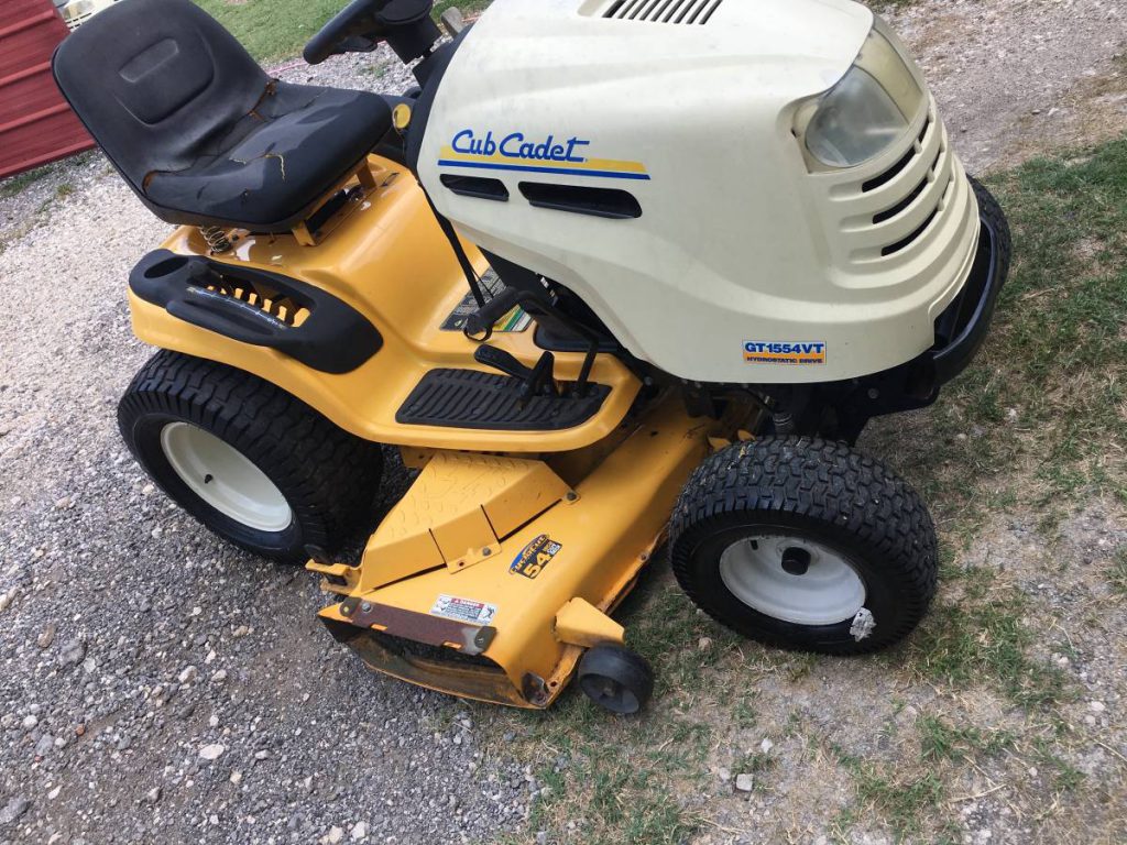 Cub Cadet Gt1554vt 54 Inch 27hp Hydrostatic Riding Lawn Mower Ronmowers