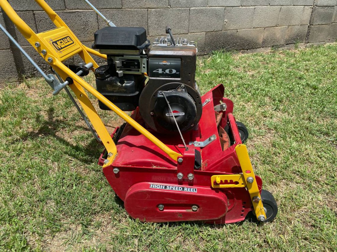 Mclane 7 Blade Reel Mower 4hp 20 Cutting Deck Ronmowers 6216