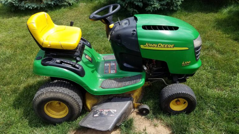 John Deere L Hp Riding Mower For Sale Ronmowers