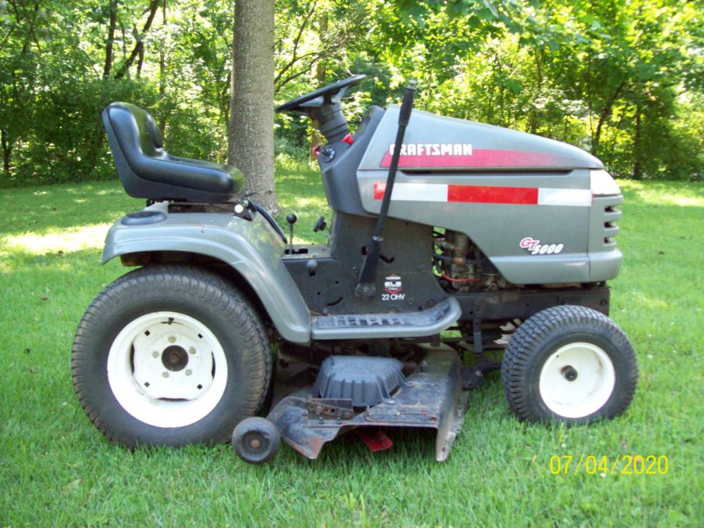 2003 Gt5000 Craftsman 50 Inch Deck Riding Lawn Mower - Ronmowers