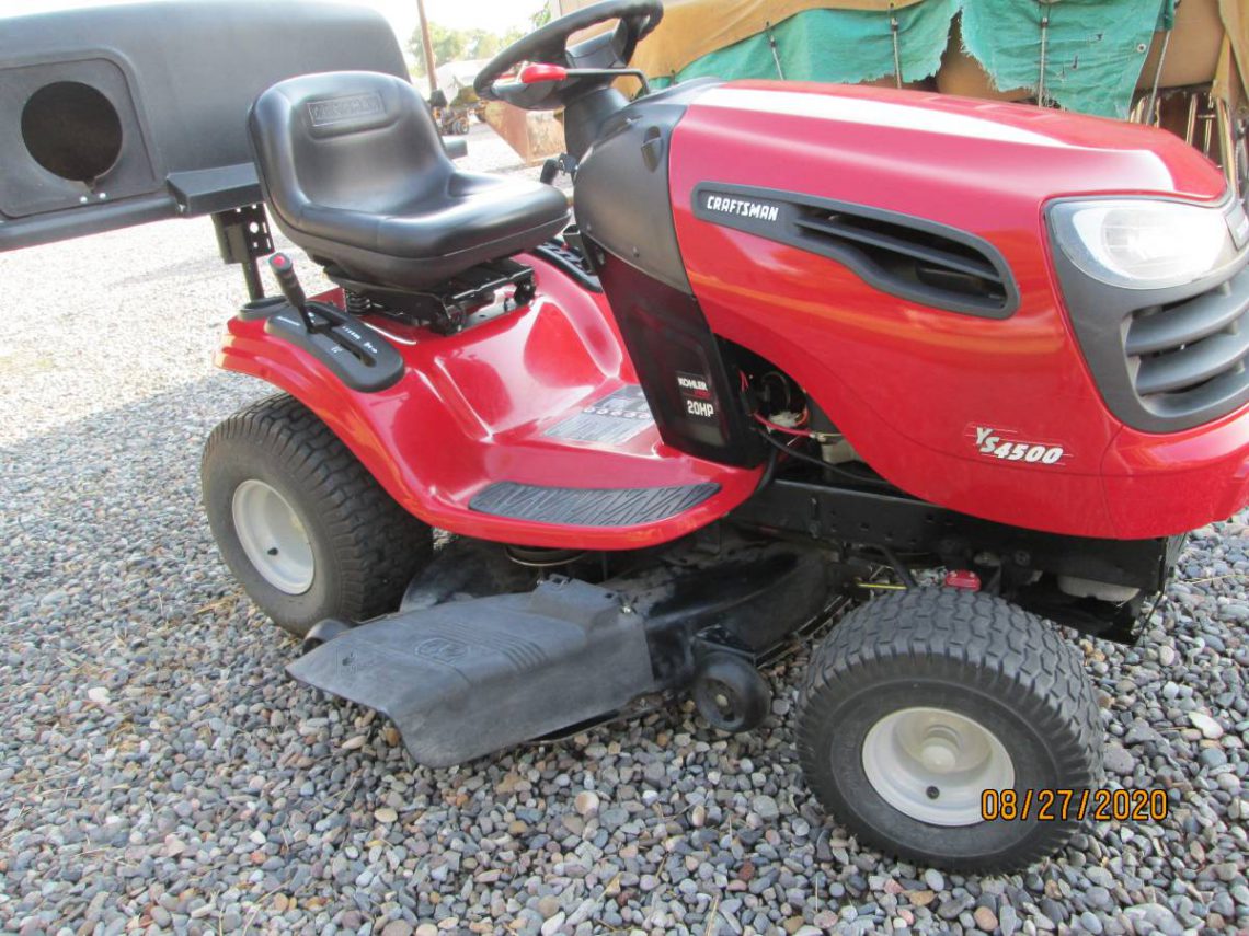 One owner Craftsman YS-4500 riding lawn mower - RonMowers