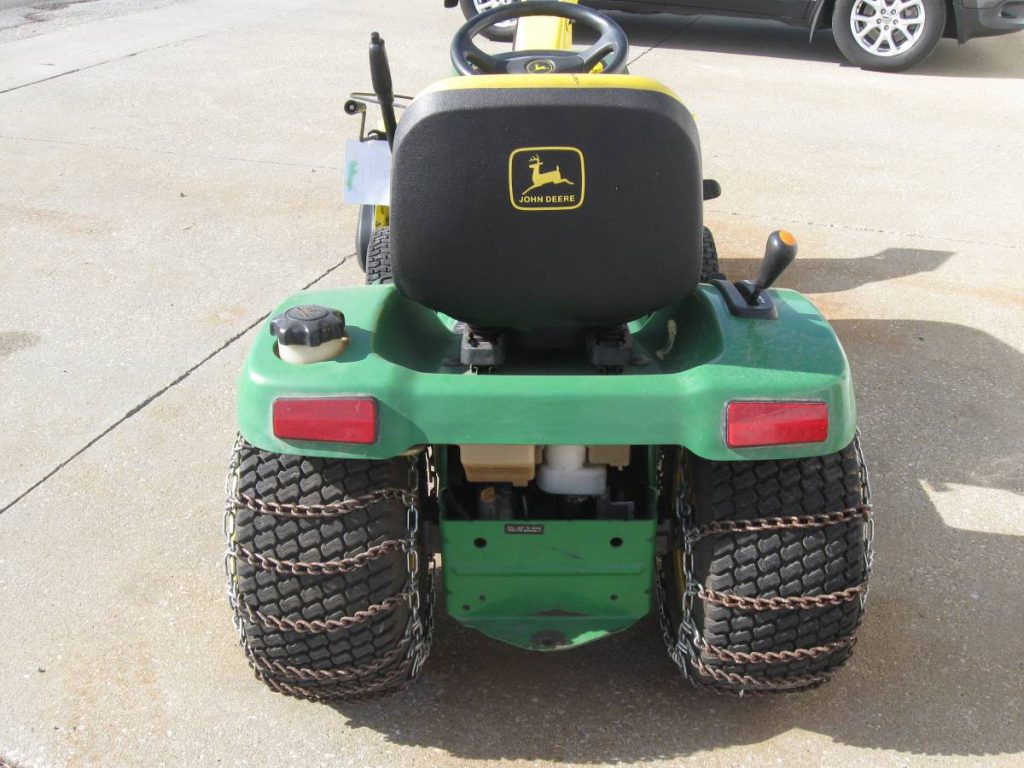 John Deere GT235 Riding Lawn Mower with snow blower for Sale RonMowers