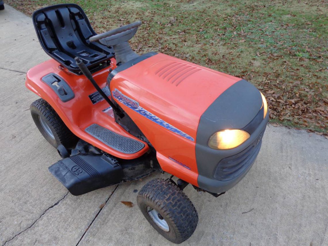 Husqvarna LTH1542 used riding lawn mower for sale - RonMowers