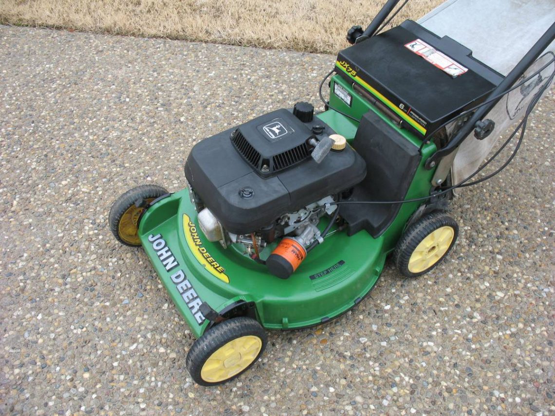 John Deere Jx Rwd Self Propelled Lawn Mower For Sale Ronmowers