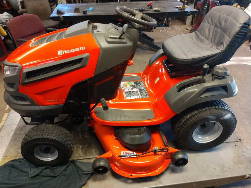 Used Husqvarna YTH24V48 Riding Lawn Mower - RonMowers