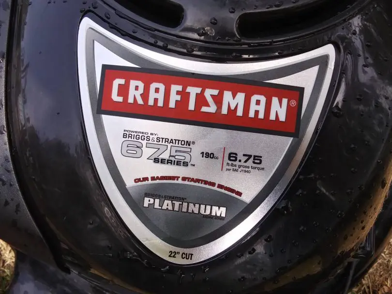 Craftsman briggs and online stratton platinum 6.75 190cc