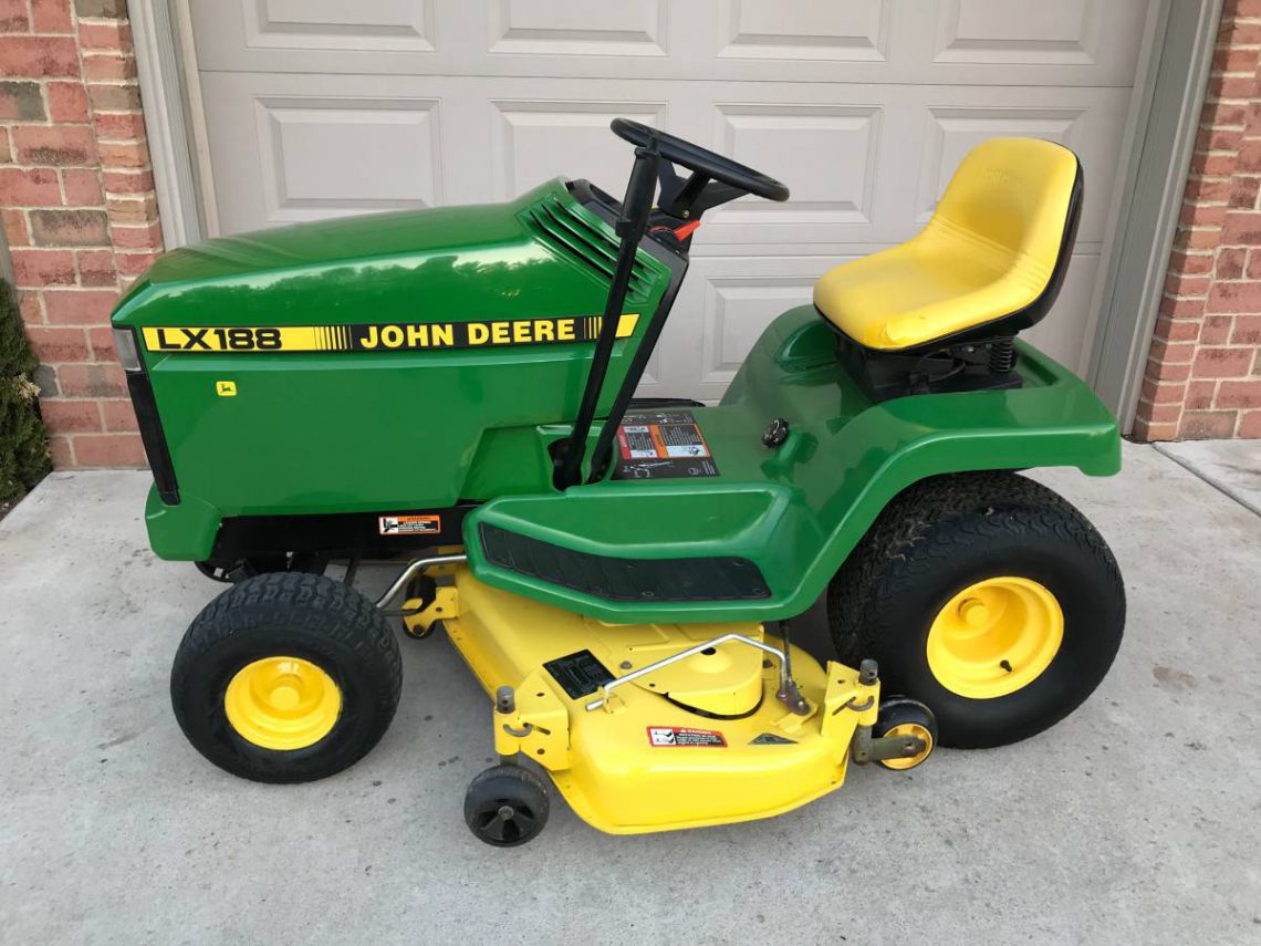 John Deere LX188 48 inch Riding Lawn Mower for Sale - RonMowers