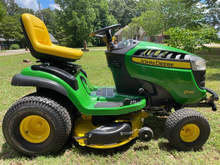 John Deere D130 Automatic Riding Lawn Mower for Sale - RonMowers