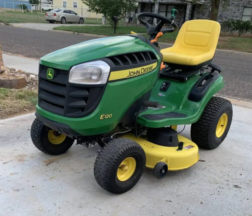 Used john deere e120 for sale hot sale