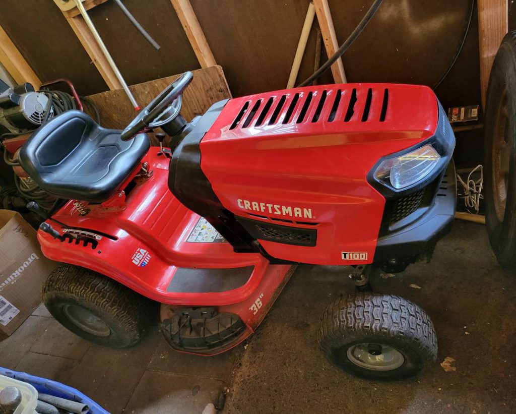 Craftsman T100 30inch cutting deck 10.5 HP Riding Lawn Mower for Sale RonMowers