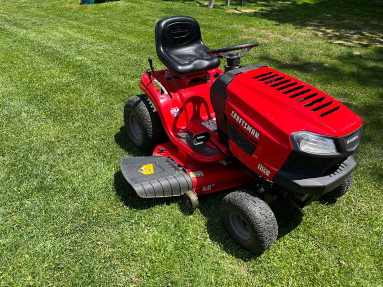 2020 Craftsman T140 46 inch riding lawn mower for sale - RonMowers