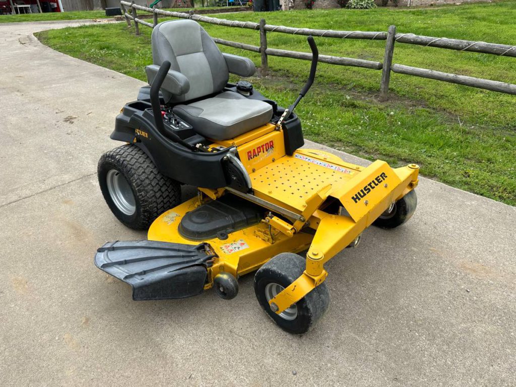 2015 Hustler Raptor SD 60” cut zero turn lawn mower - RonMowers