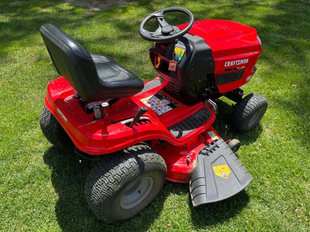 2020 Craftsman T140 46 inch riding lawn mower for sale - RonMowers