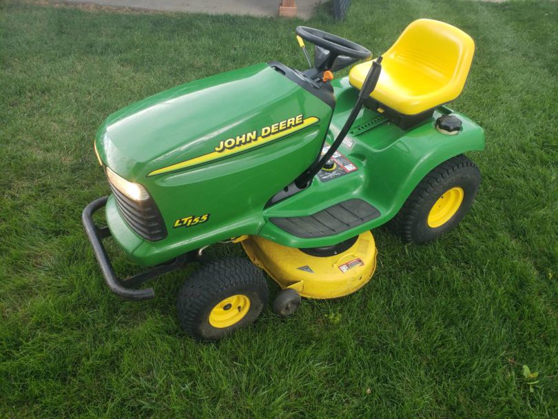 Used John Deere LT155 Riding Lawn Mower for Sale RonMowers