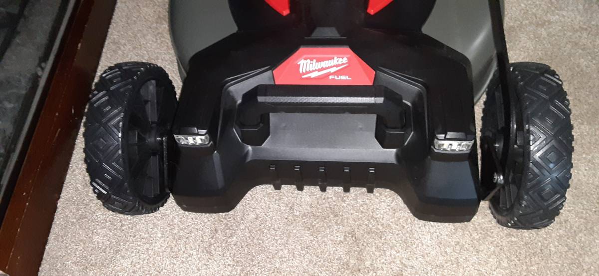 Like New Milwaukee M18 cordless 21 inch electric mower for sale - RonMowers