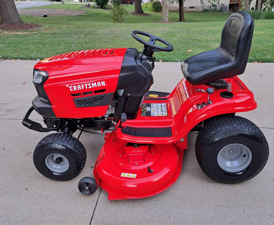 Craftsman t140 riding online mower