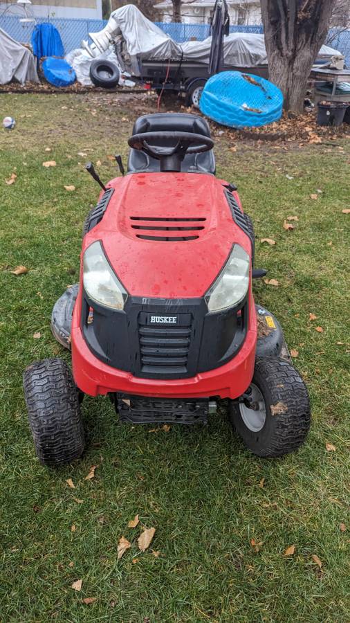 Used Huskee LT4200 Riding lawn mower 17.5HP 7 Speed - RonMowers